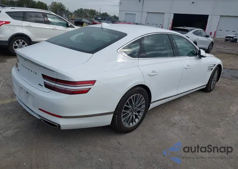 2023 Genesis G80 2.5T Awd z USA, uszkodzony, nr VIN KMTGB4SC9PU197777